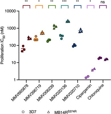 PfATP4 inhibitors in the Medicines for Malaria Venture Malaria Box and Pathogen Box block the schizont-to-ring transition by inhibiting egress rather than invasion